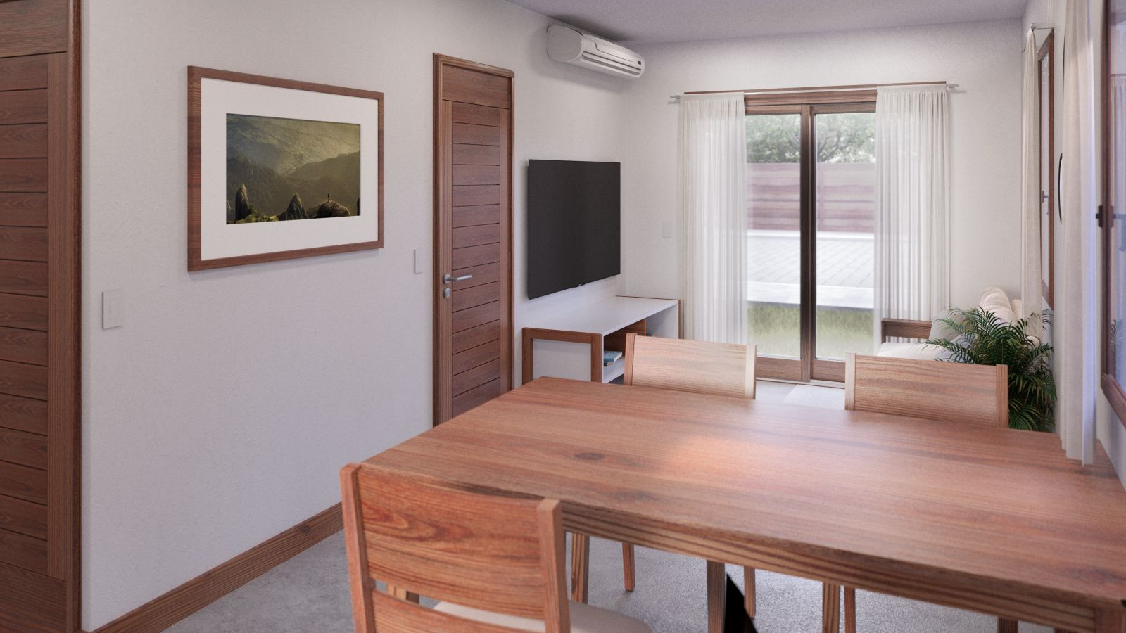 Sala com TV